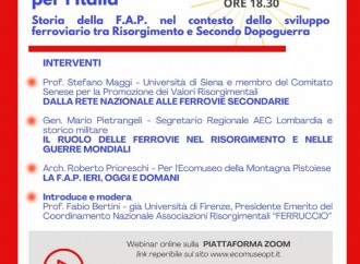 Rotaie  per  l'Italia: un incontro  sull'importanza  del  treno,  simbolo  di  progresso e di unità nazionale