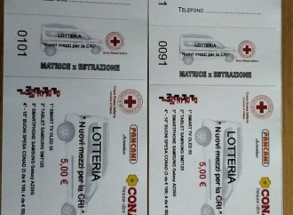 Lancio lotteria di beneficenza Croce Rossa e presentazione libro Susanna Daniele